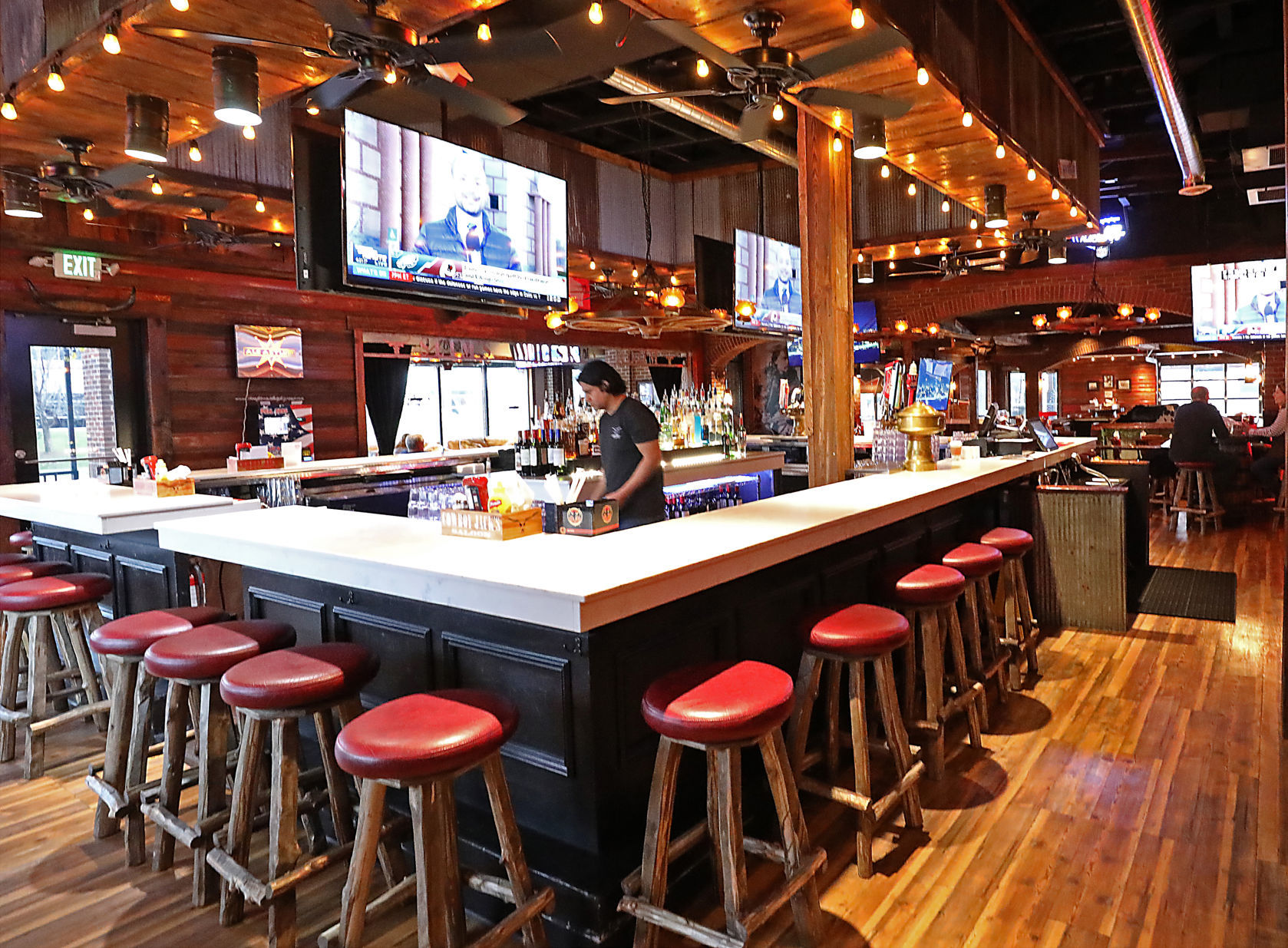 Cowboy Jack's bar area